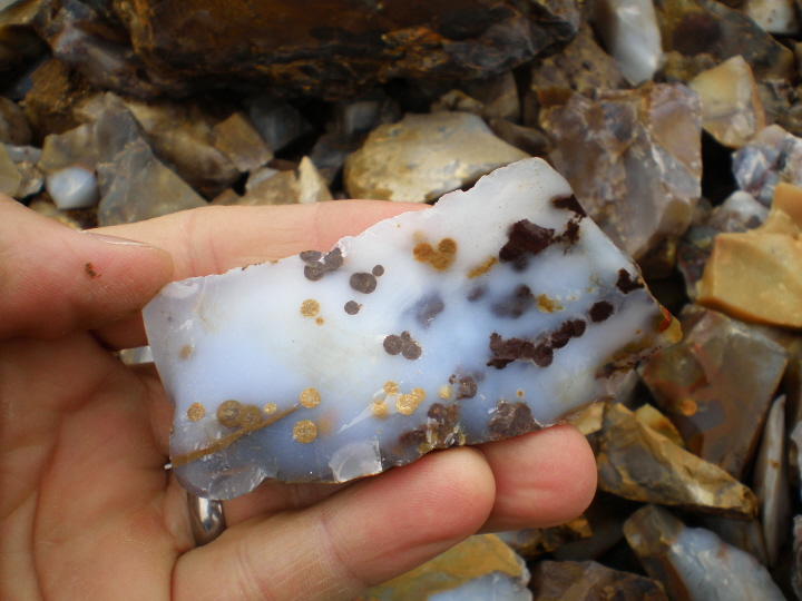 blue ice agate