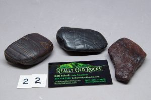Banded Iron Formation / Genesis stones / Seer Stone / Natural Wind Slicks
