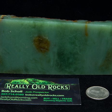 Dragonskin Wyoming Nephrite Apple Green Jade