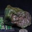 Wyoming Nephrite Jade specimen of Apple Green/Emerald Turtleback jade