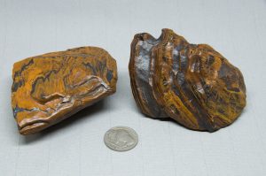Naturally carved and polished wind slicks from Wyoming, USA of Genesis-Banded Iron Formation-Seer Stones. A grounding experience with 2 billion year old Genesis Stone, a type of Banded Iron Formation (BIF).