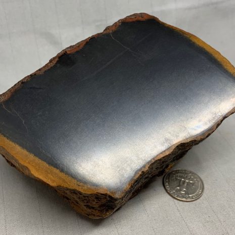 Kortes black Wyoming nephrite jade