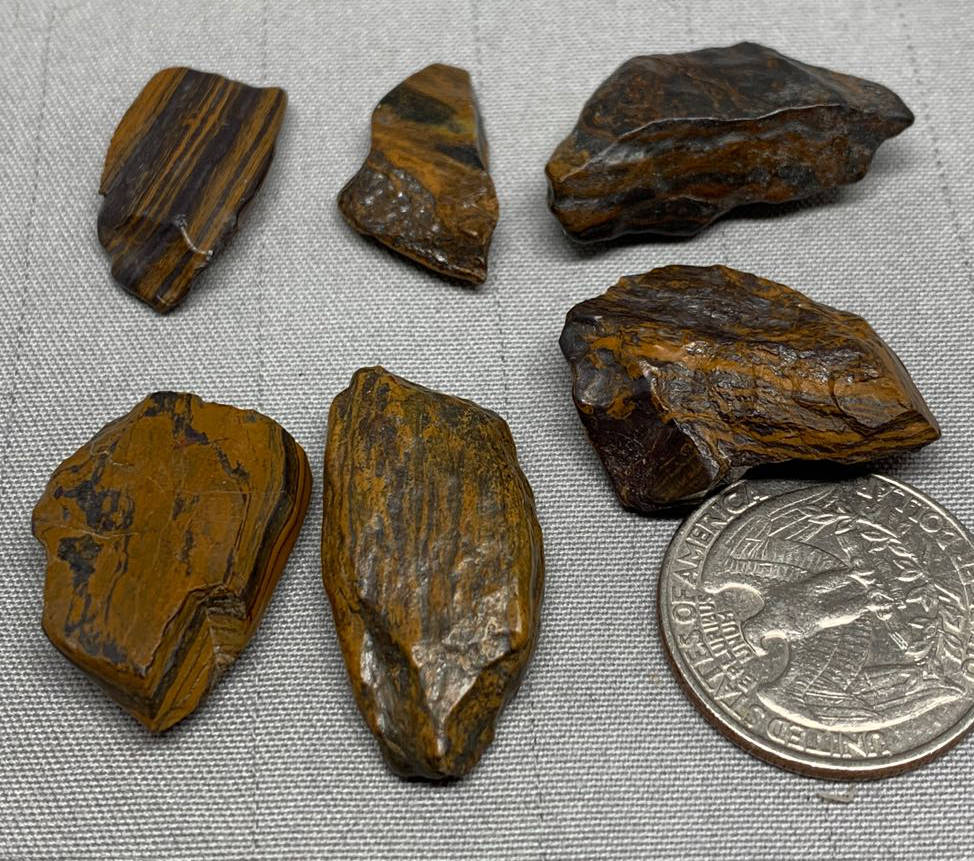 Pendant/Pocket Stones - Genesis Stone-Banded Iron Formation- Mormon Seer Stones