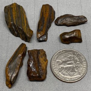 Pendant/Pocket Stones - Genesis Stone-Banded Iron Formation- Mormon Seer Stones