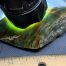 Wyoming apple green nephrite jade polished