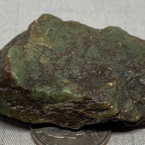 bbctba_1a Turtleback ull Canyon Wyoming nephrite jade wind slicked specimen