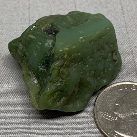 Bull Canyon Wyoming nephrite jade wind slick
