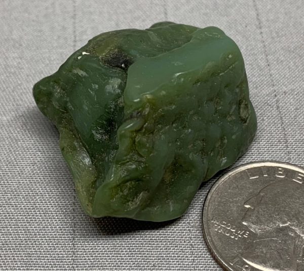 Bull Canyon Wyoming nephrite jade wind slick