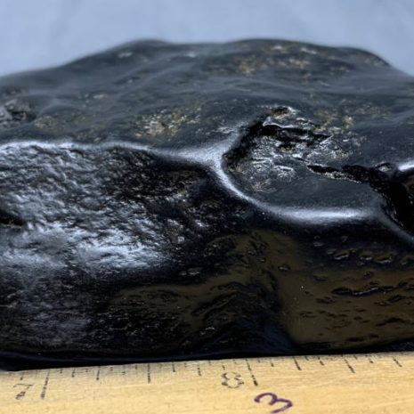 Wyoming black nephrite jade river cobbles from the N. Platte River