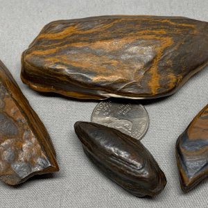 Genesis Stone Metaphysical Power pack - grounding stone - banded iron formation