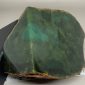 Multi-color Wyoming Bull Canyon w/blue Turtleback crystal replacement nephrite jade