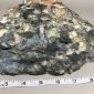 Wyoming Dark Olive w/Sage Nephrite w/quartz crystals