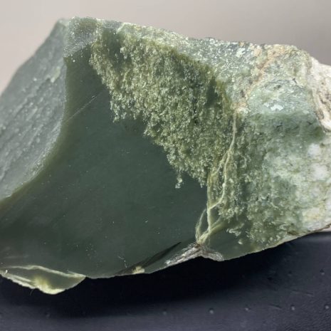 Hi-grade Olive contact zone Wyoming Nephrite Jade