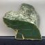 Apple/Olive Wyoming Nephrite Jade Wind Slick w/polished areas