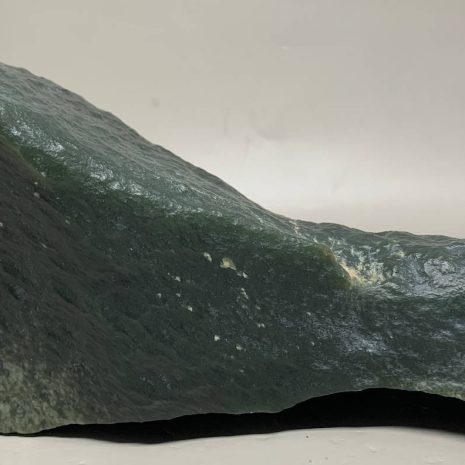 Olive Wyoming Nephrite Jade Wind Slick