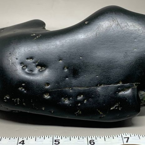 Dark Forest/Emerald Wyoming Nephrite WindRiver Slick w/cut end