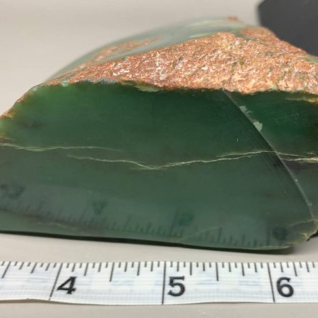 Rich Apple Green Wyoming Nephrite jade