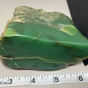Rich Apple Green Wyoming Nephrite jade