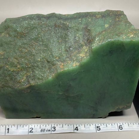 Apple Green Wyoming Nephrite jade with Hanging webs