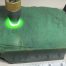 Apple Green Wyoming Nephrite jade with Hanging webs