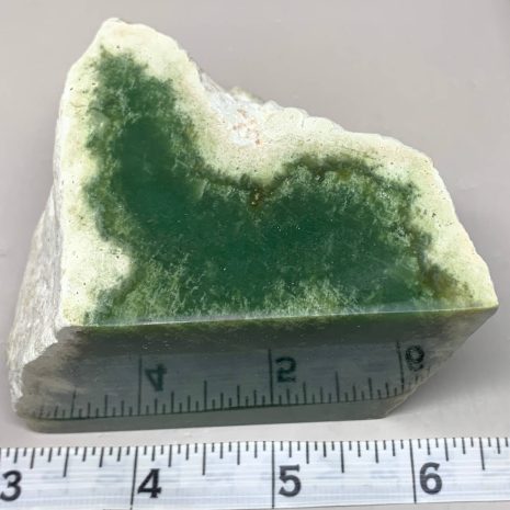 Polished Apple Green Wyoming Nephrite jade possible Bull Canyon