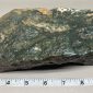 S2 - Wyoming Sage Nephrite Jade w/ pseudomorphed Quartz Crystals