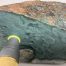 S2 - Wyoming Sage Nephrite Jade w/ pseudomorphed Quartz Crystals