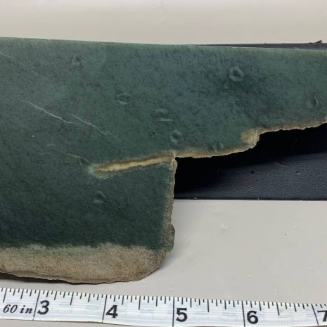 Wyoming Sage Nephrite with pseudomorph Quartz Crystals