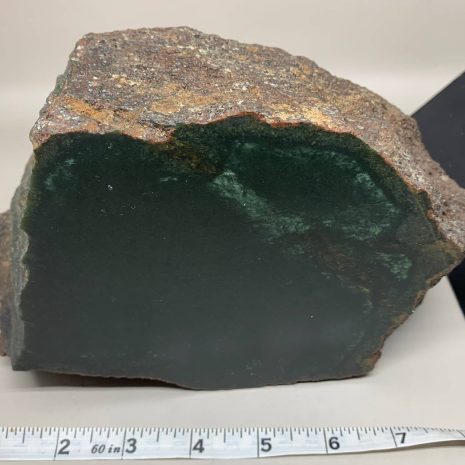 Wyoming Cinder Olive/Emerald Nephrite Jade