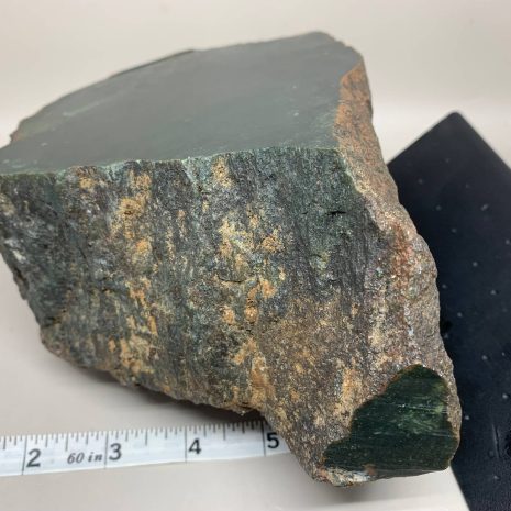 Wyoming Cinder Olive/Emerald Nephrite Jade