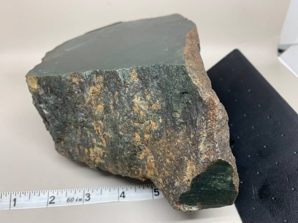 Wyoming Cinder Olive/Emerald Nephrite Jade