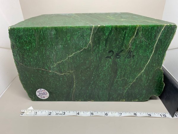 PREMIUM Cassiar, British Columbian BC nephrite jade rough