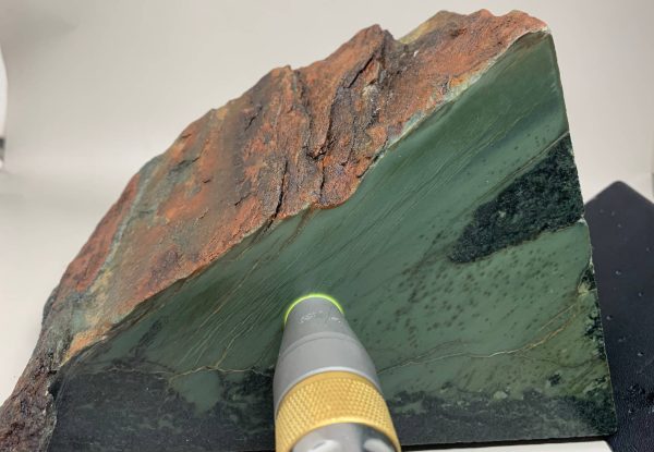 WT1e Wyoming Nephrite jade - Tower Claim N Jeff City